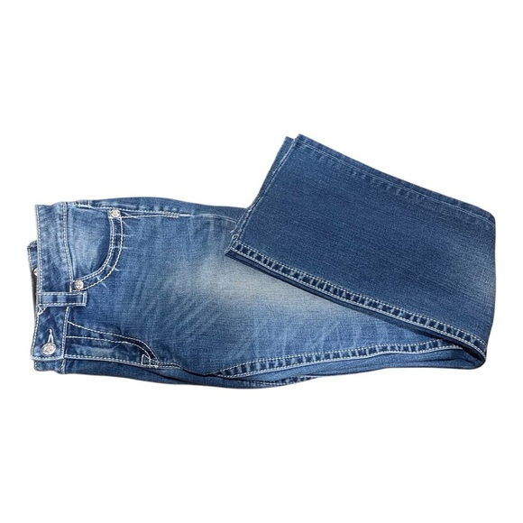 Women’s Miss Me JP5521B Boot Cut Denim Jeans Sz 31 x 29 - Picture 1 of 6
